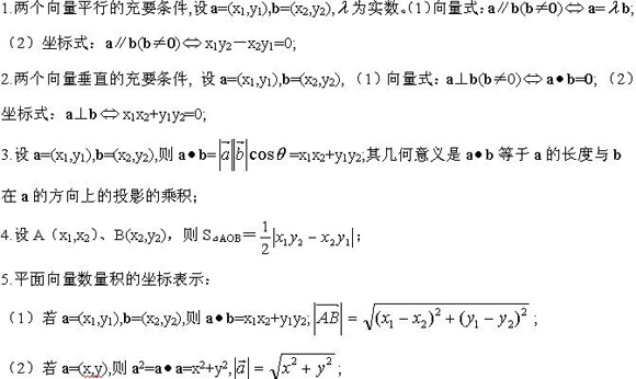 成人高考(文科)数学考点讲解：平面向量知识(图1)