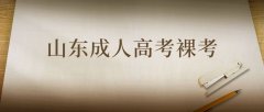 2021年山东成人高考裸考行不行呢?